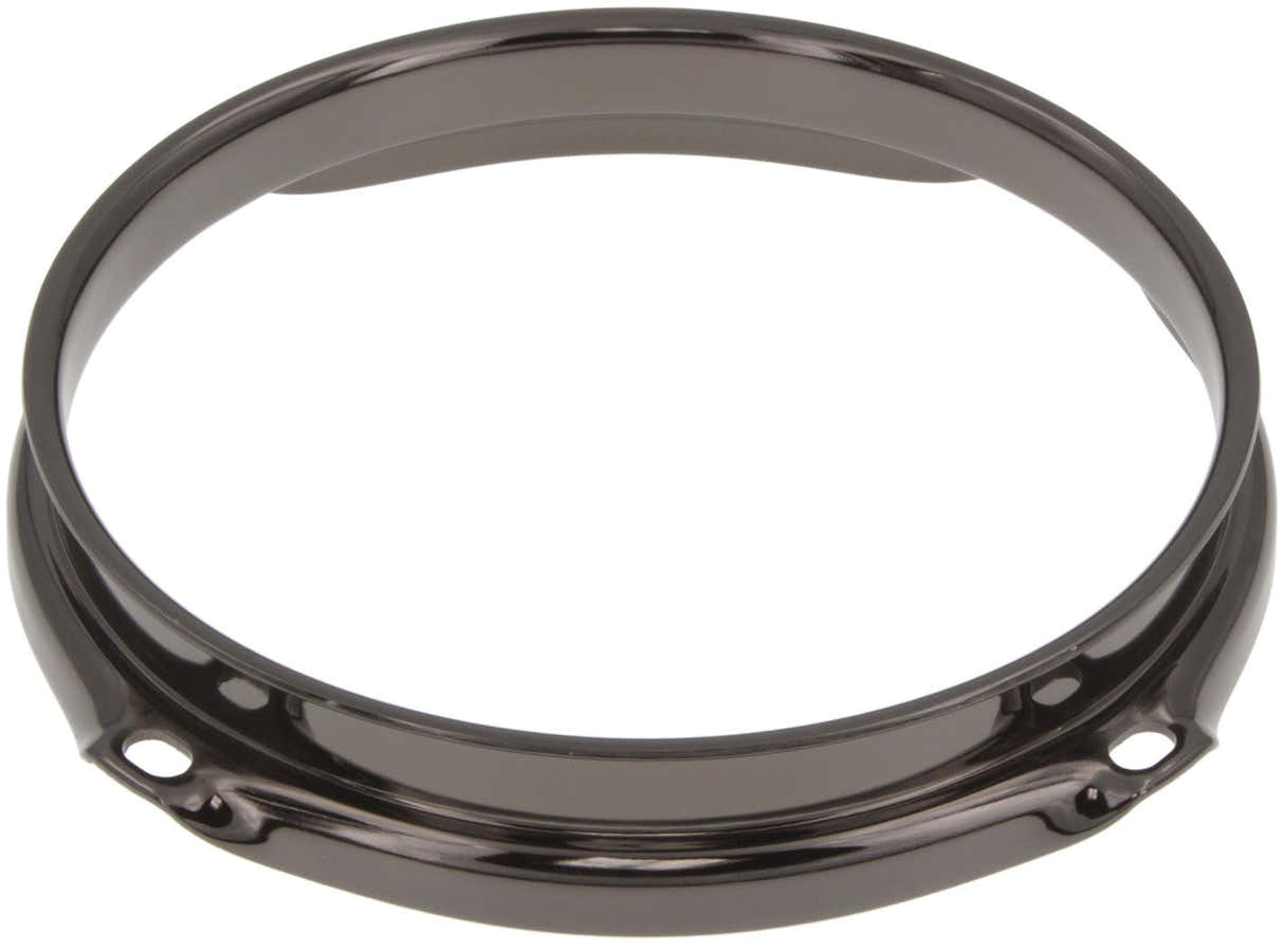 H23-6-4BK - 6" Spannreifen 4-Loch Schwarze Super dreifache Flansch 2.3mm