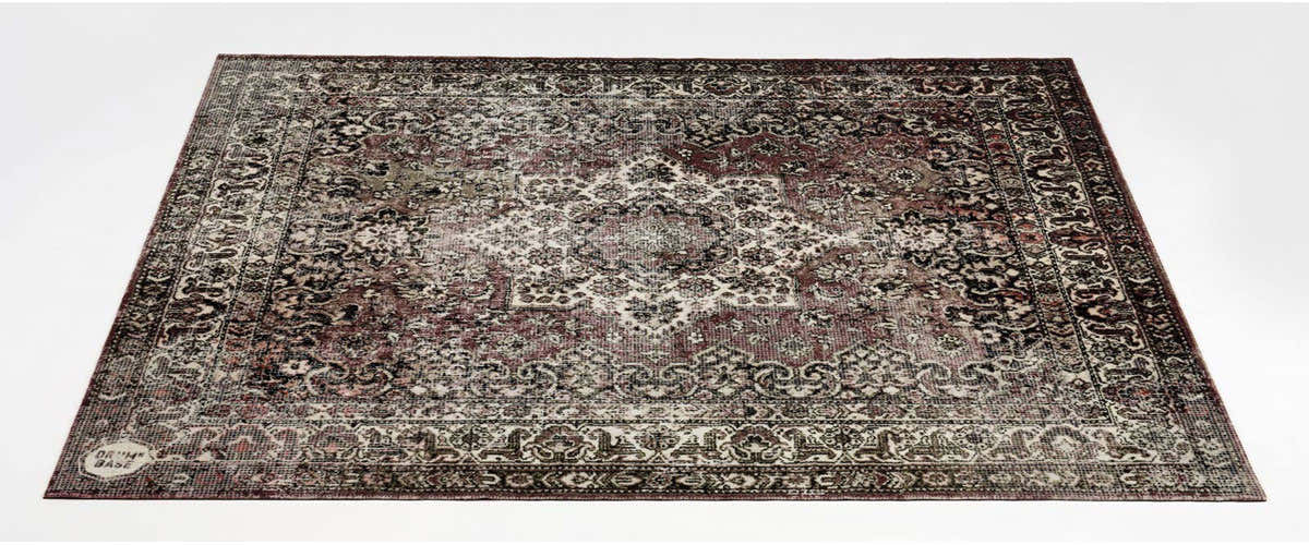 VPCLB-CLW Teppich Vintage Persian Club Series 1.63 X 1.42M Rutschfest Klassisch Abgenutzt