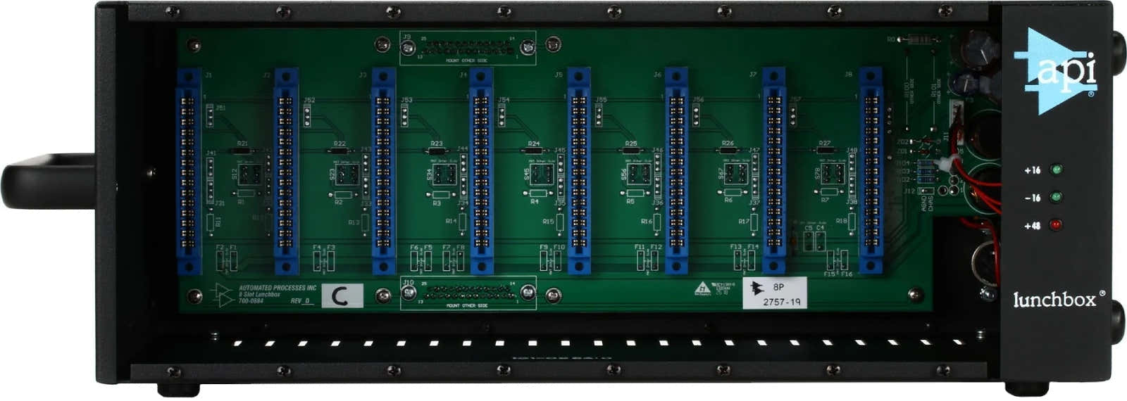500-8P Rack mit 8 Steckplätzen