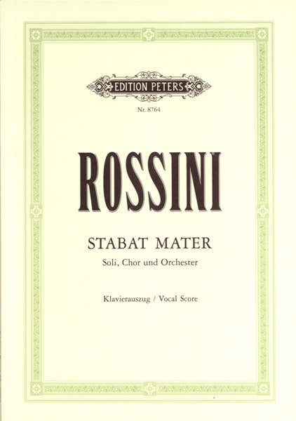 ROSSINI GIOACCHINO - STABAT MATER - MIXED CHOIR (PER 10 MINIMUM)