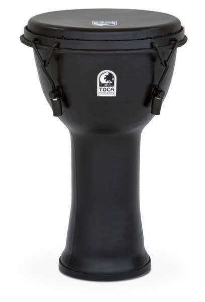Toca DJEMBE FREESTYLE MECHANICALTUNED WITH BAG- ''BLACK MAMBA'' 14'' SFDMX-14BM