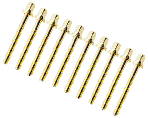 Sparedrum Spannschraube 47mm Gold Mit Unterlegscheibe - Gewinde 7/32" (X10)