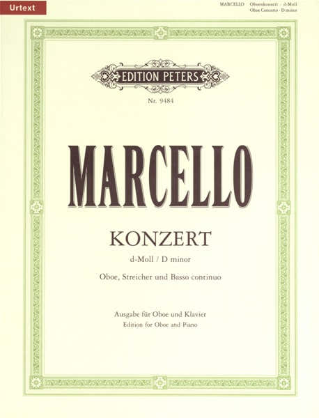 Marcello Alessandro - Oboenkonzert in d-Moll - Oboe und Klavier