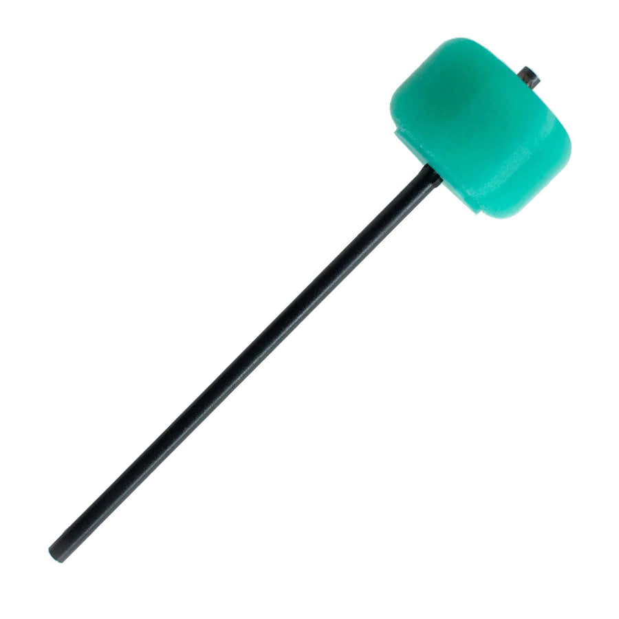 706KPJ Bassdrum-Pedal-Schlägel Extreme Green Jellydog Supreme