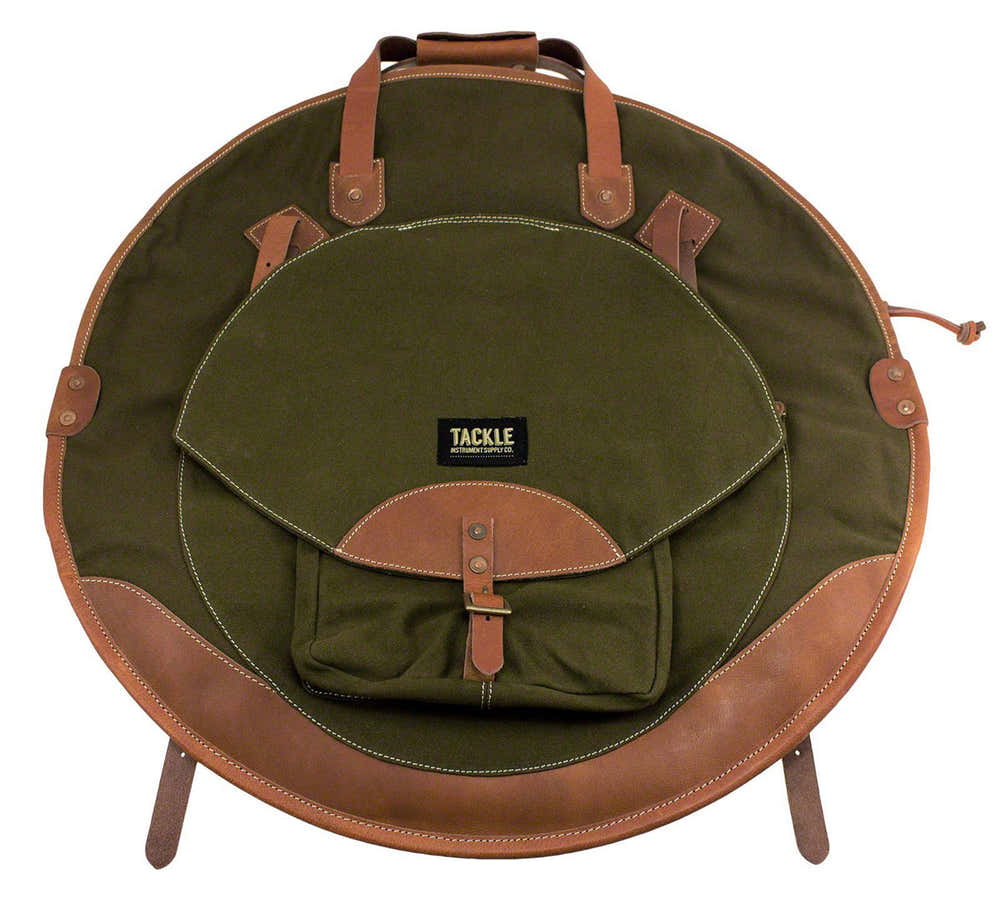 24" BACKPACK CYMBAL CASE - FOREST GREEN