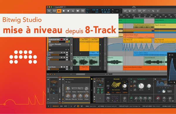 Bitwig Studio-Erweiterung 8-Spur