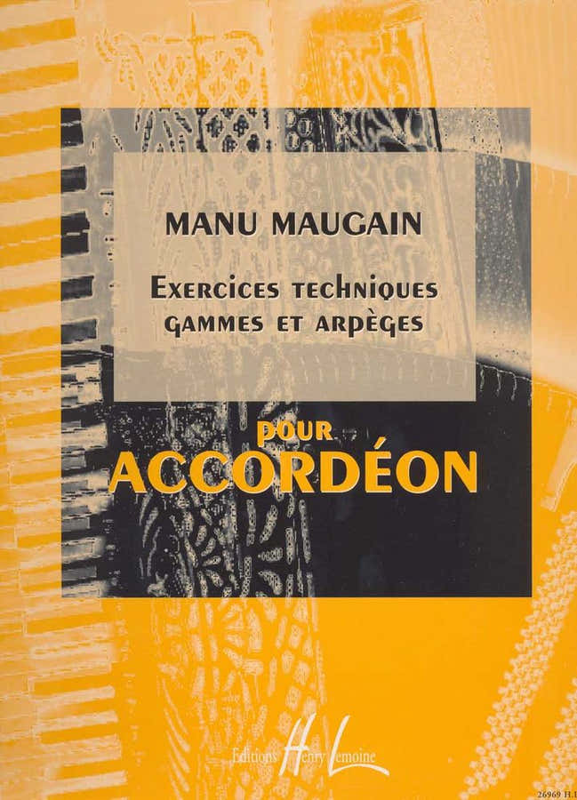 Maugain - Exercices Techniques Gammes - Akkordeon