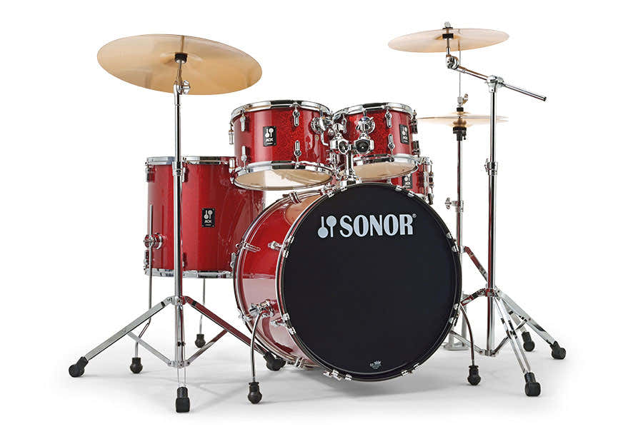Aqx Stage Becken-Set Red Moon Sparkle