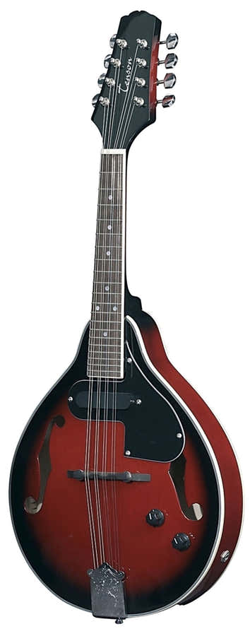 Folk-Mandoline A-1E Black Cherry