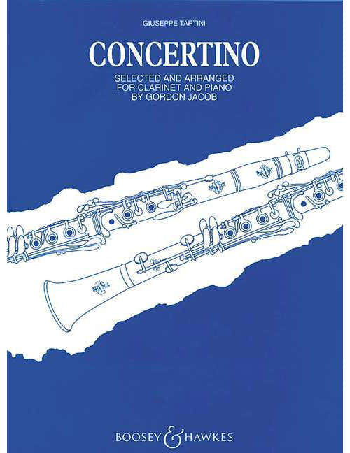 TARTINI GIUSEPPE - CLARINET CONCERTINO - CLARINET AND STRING ORCHESTRA