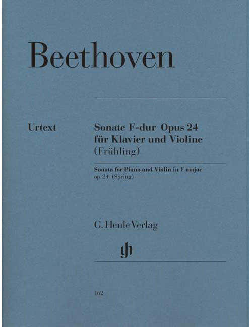BEETHOVEN L.V. - SONATA FOR PIANO AND VIOLIN F MAJOR OP. 24 (SPRING SONATA)