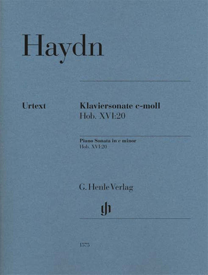 Haydn - Klaviersonate c-Moll Hob. Xvi:20 - Klavier solo