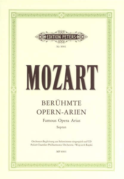 MOZART WOLFGANG AMADEUS - OPERA ARIAS - SOPRANO