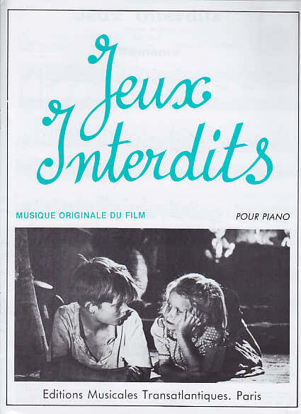 Jeux Interdits - Piano