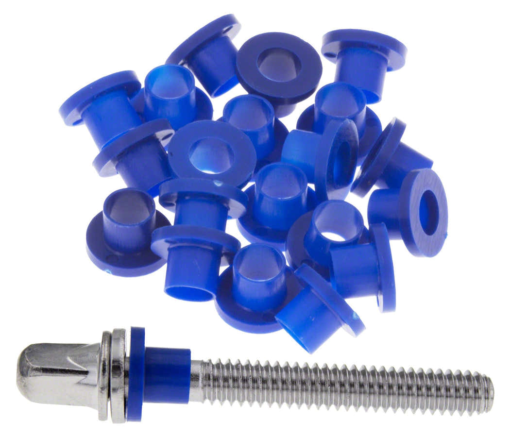 TRW20BLU - NYLON TENSION ROD WASHERS - BLUE (X20)