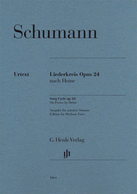 SCHUMANN ROBERT - LIEDERKREIS OP.24 - MEDIUM VOICE & PIANO