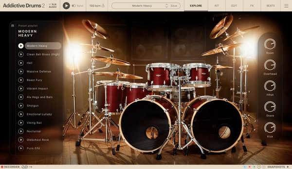 XLN Audio Addictive Drums 2 Modern Heavy ADpak