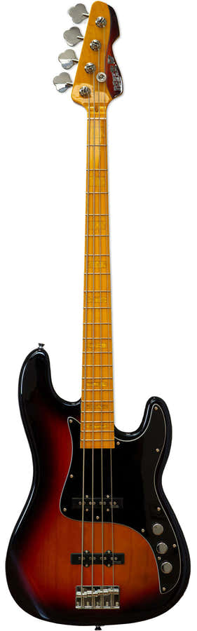 MB GV 4 Gloxy passiv CR MP MN 3-Tone Sunburst