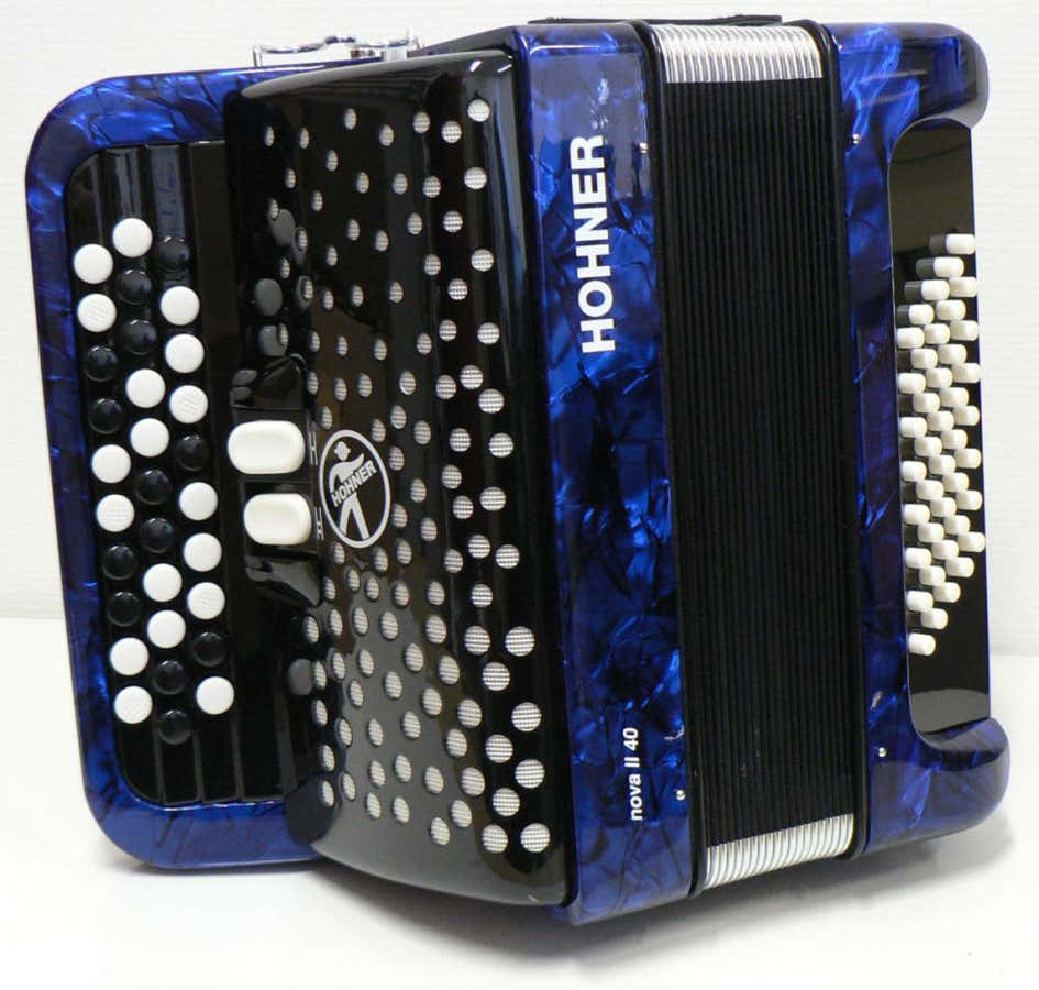 NOVA II 40 BLUE BUTTONS