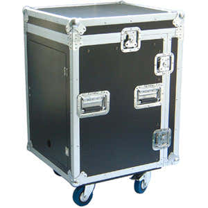 Flightcase 16u + schräge Fläche