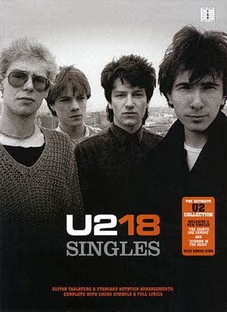 U2 - 18 SINGLES - GUITAR TAB