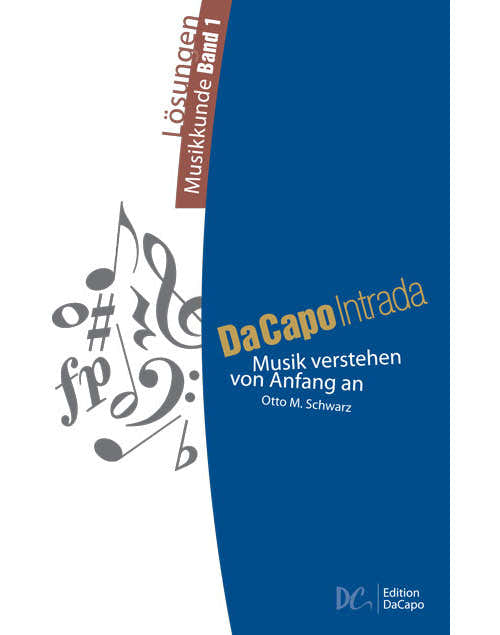 Da Capo Intrada - Lösungen Musikkunde Band 1