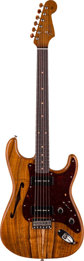 Stratocaster Dual P90 Koa NOS Aged Natural Artisan 2025