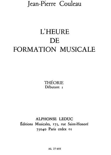 Heure de Formation Mus. Debutant 1 Theorie