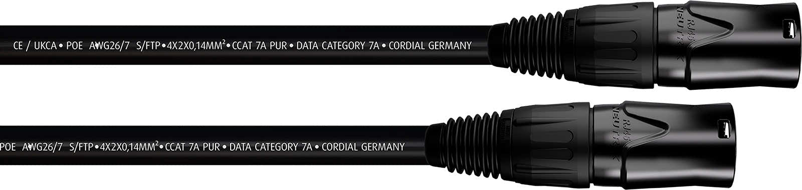Kabel Ethercon CAT 7A - S/FTP 10m