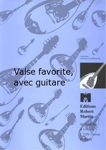 MOZART W.A - VALSE FAVORITE AVEC GUITARE