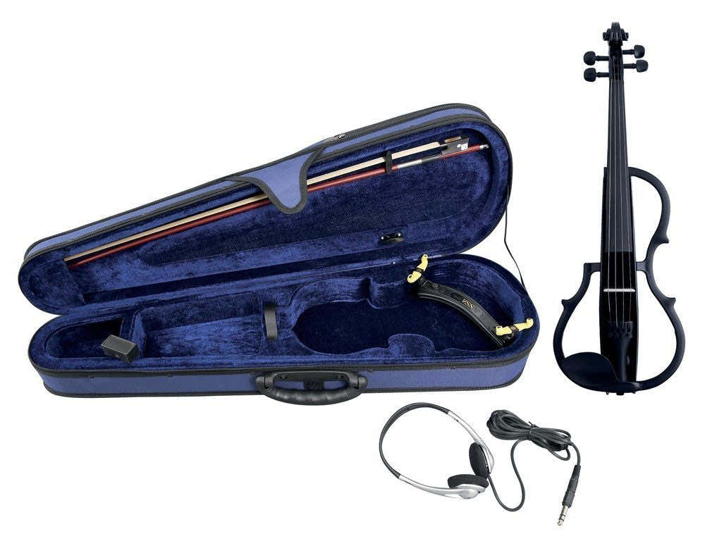 Elektrische Violine 4/4 - Schwarz