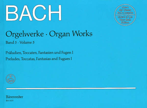 J.S. - Orgelwerke Vol.5 Praludien Toccaten Fasien Und Fugen I - Orgue