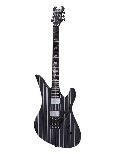 Custom Synyster Gate Signature Schwarz Silber