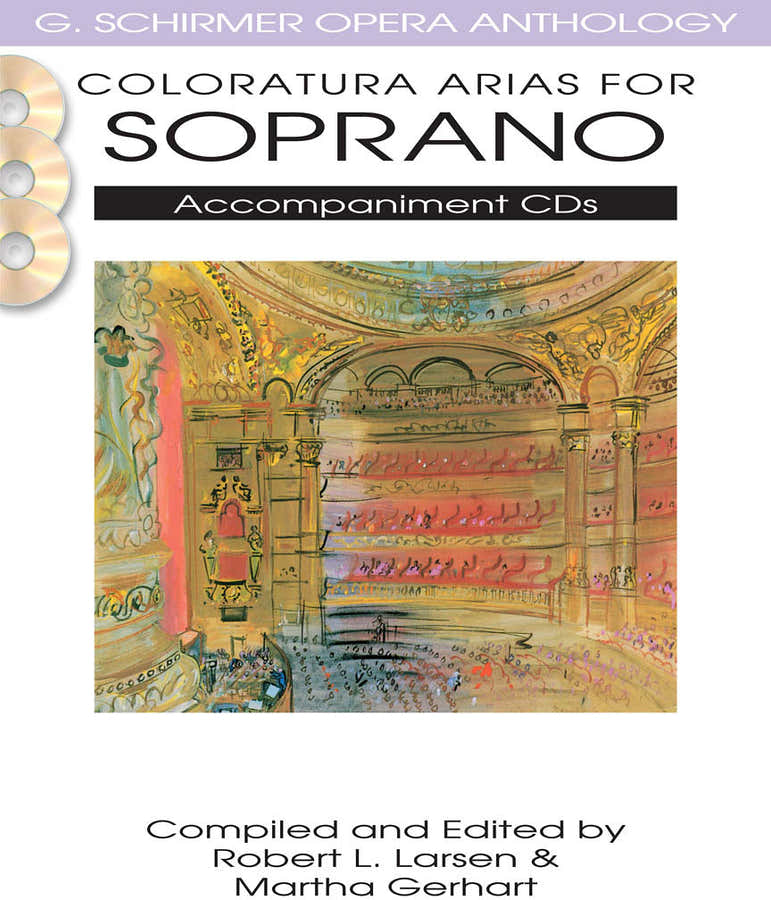 Coloratura Arias For Soprano - 2 Accompaniment Cds