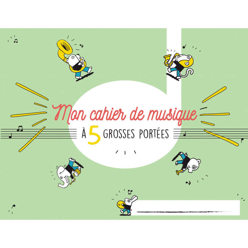 Notenheft Für Musik 5 Notenzeilen