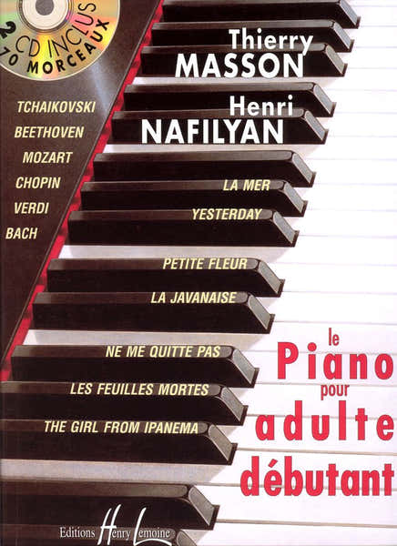 Lemoine Le Piano Pour Adulte Débutant - Masson, Nafilyan