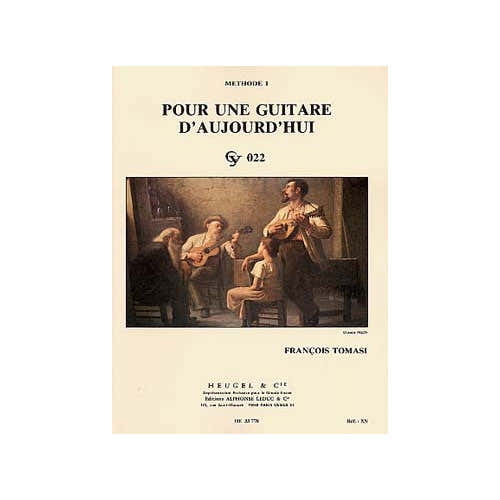 Heugel Pour une guitare d'aujourd'hui Vol 1 Débutant