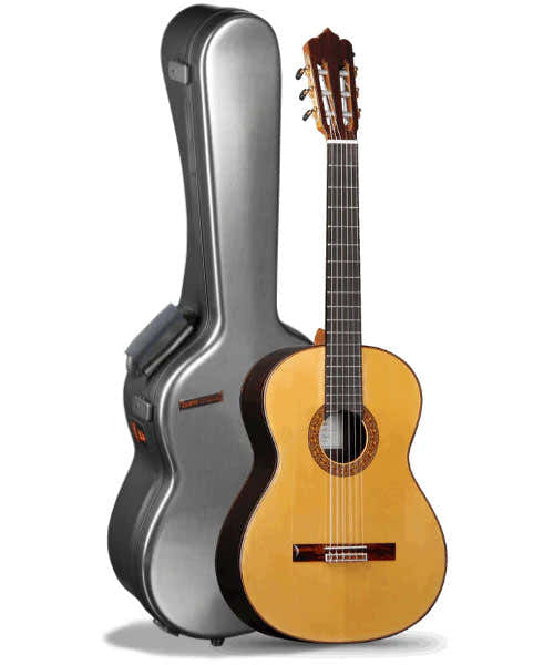 Alhambra Professionelle M & M Flamenco Zypresse + Koffer 9568