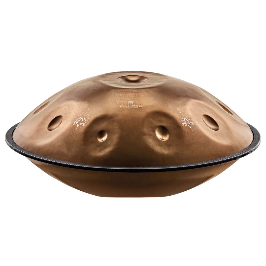 Sensory Handpan Stainless Steel E La Sirena 10 Notes 432 Hz Vintage copper Engraved design