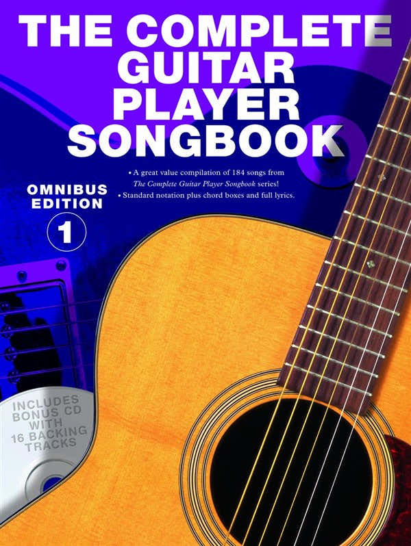 THE COMPLETE GUITAR PLAYER SONGBOOK OMNIBUS EDITION 1 BOOK+CD - MELODY LINE LYRICS AND CHORDS