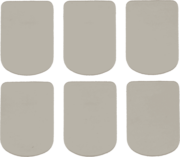 BG Mundstückschutzplättchen Transparent Klein 09MM (X 6)