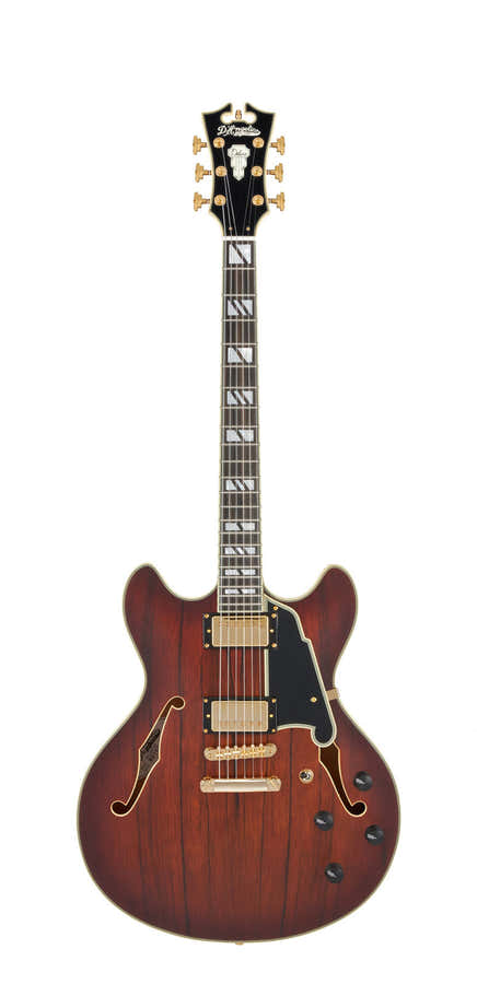 Deluxe DC Satin Braun Burst