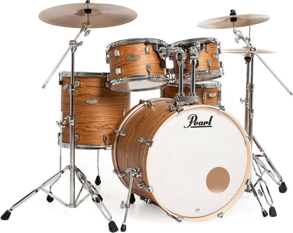 Pearl Decade Maple Artisan Rock 22" Satin Karamellschleier + Hwp-834