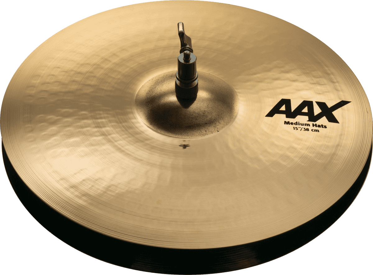 15" MEDIUM HATS GLOSSY AAX