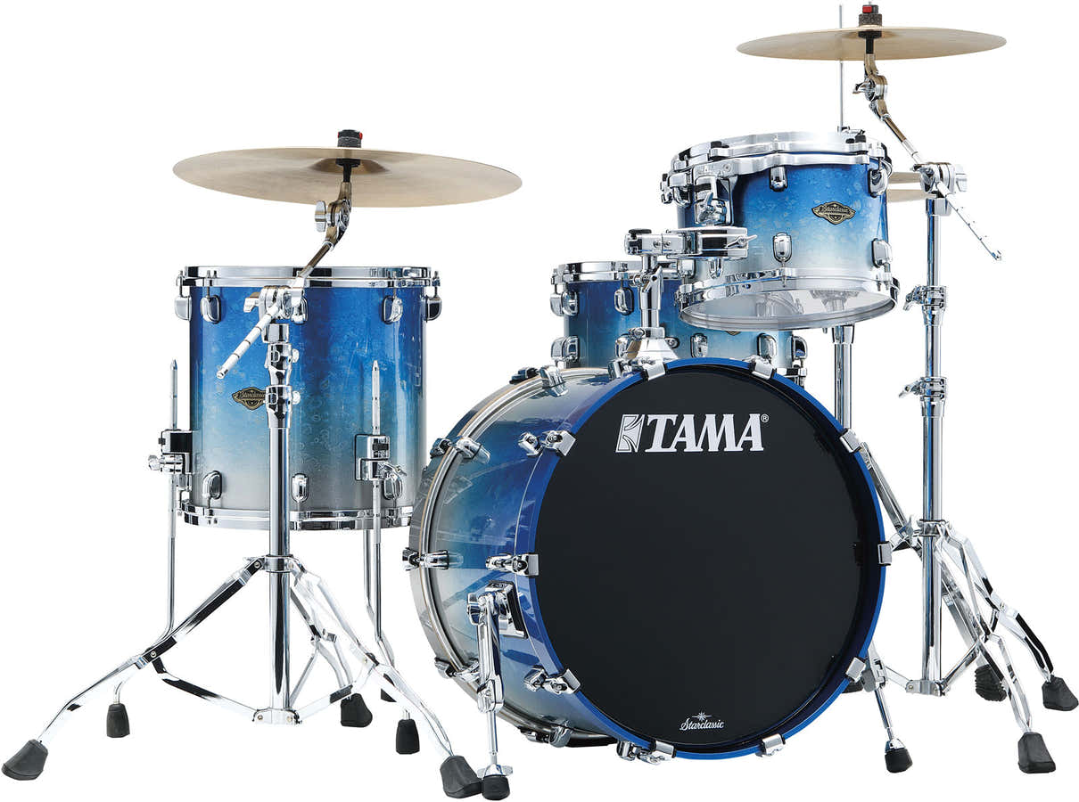 Starclassic Walnut/birch Fusion 20 Geschmolzener Blau-Eis-Verlauf