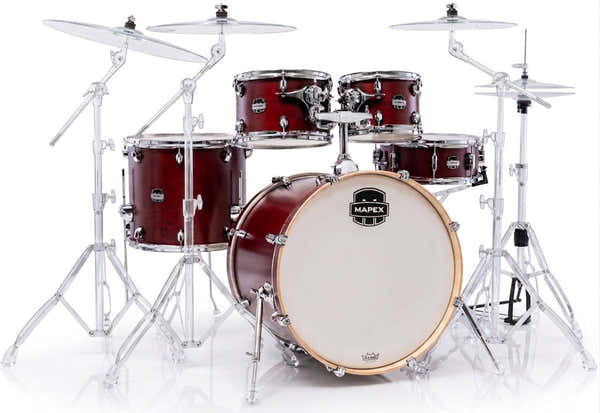 Mapex Mars Maple Pop Rock 5 Kessel Merlot Satin
