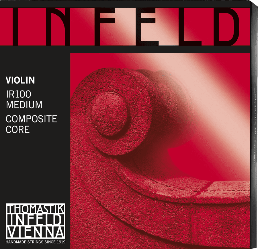 STRINGS VIOLIN INFELD HYBRIDE CORE SET ROUGE IR100
