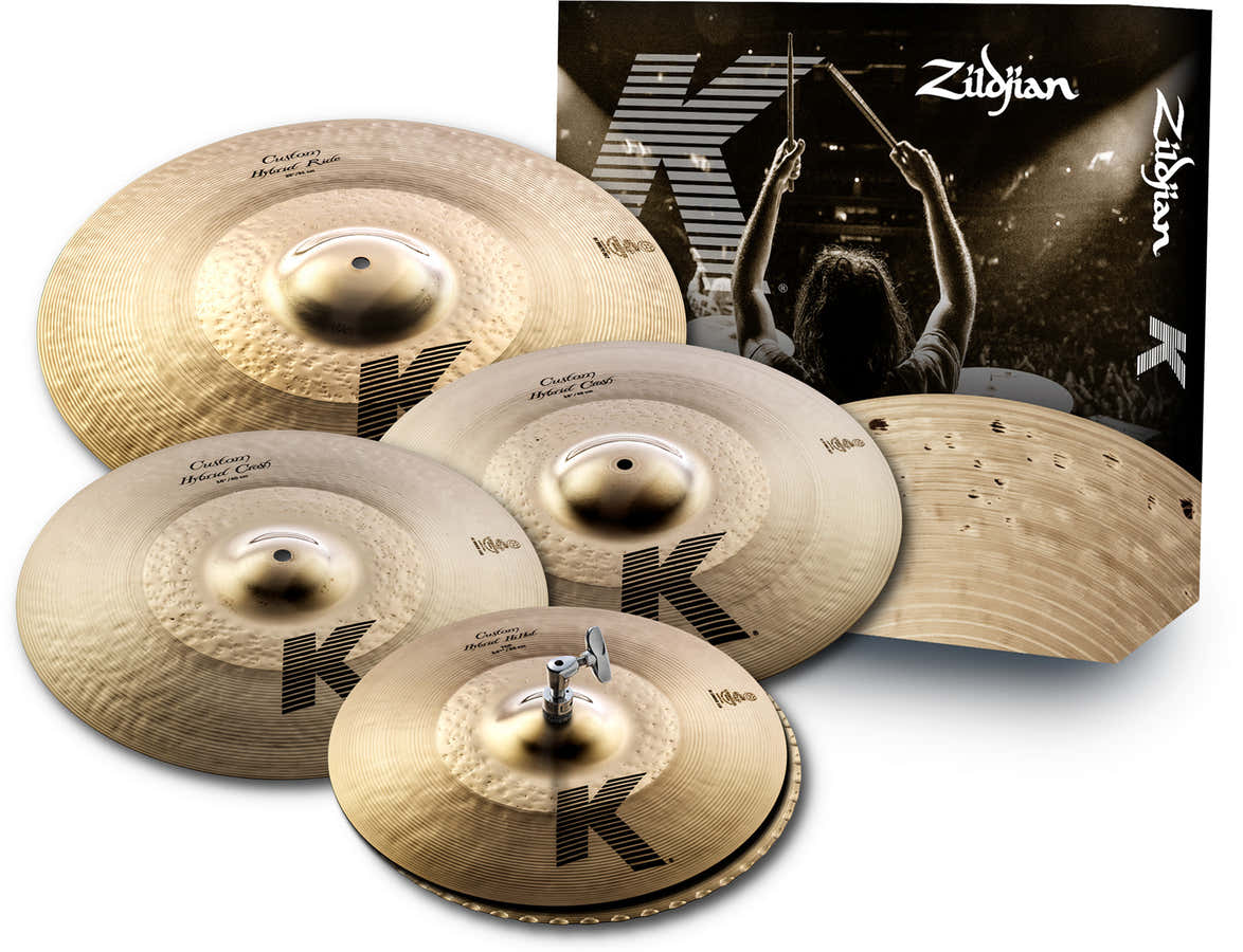 K CUSTOM HYBRID SET + FREE 18" CRASH