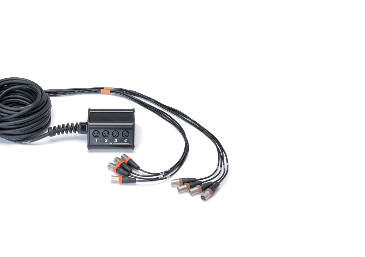 Bühnenbox 8 XLR Eingänge 10 M