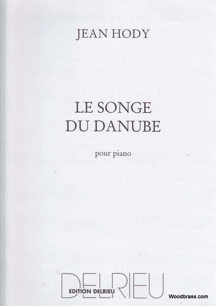 Hody Jean - Le Songe Du Danube - Piano